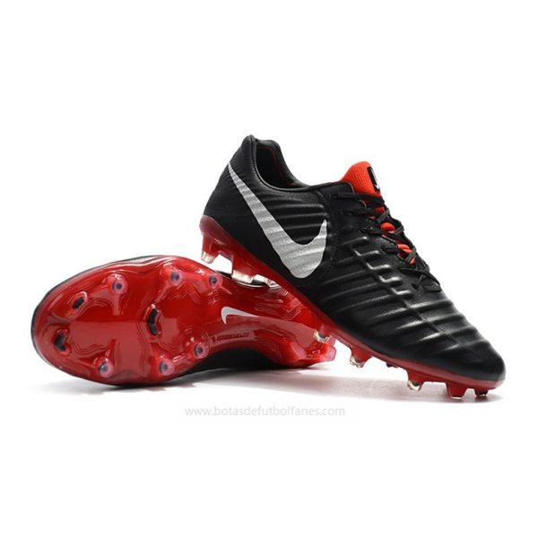 Nike Tiempo Legend Elite FG Negro Rojo